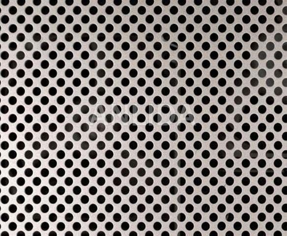 Round Hole Perforated Metal