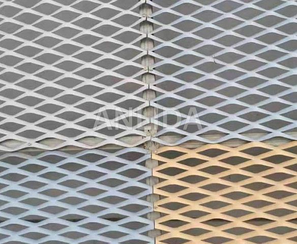 Aluminum Metal Wire Mesh Decorative Wall Panel